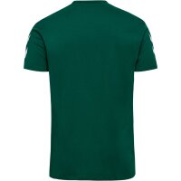 hummel GO 2.0 Chevron S/S T-Shirt Herren - evergreen