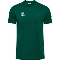 hummel GO 2.0 Chevron S/S T-Shirt Herren - evergreen
