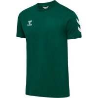 hummel GO 2.0 Chevron S/S T-Shirt Herren - evergreen