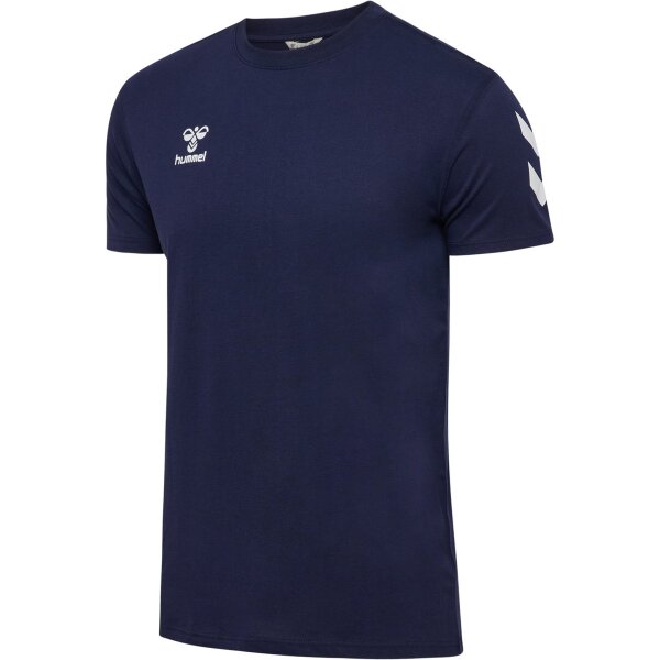 hummel GO 2.0 Chevron S/S T-Shirt Herren - marine