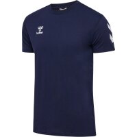 hummel GO 2.0 Chevron S/S T-Shirt Herren - marine