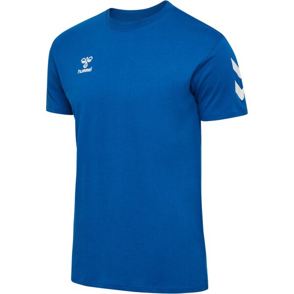 hummel GO 2.0 Chevron S/S T-Shirt Herren - true blue