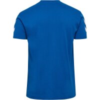 hummel GO 2.0 Chevron S/S T-Shirt Herren - true blue