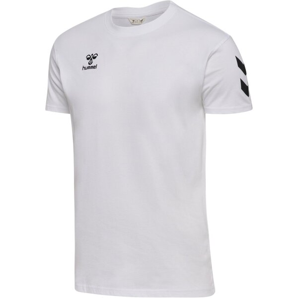 hummel GO 2.0 Chevron S/S T-Shirt Herren - white