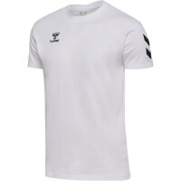 hummel GO 2.0 Chevron S/S T-Shirt Herren - white
