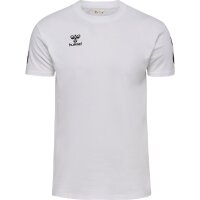 hummel GO 2.0 Chevron S/S T-Shirt Herren - white