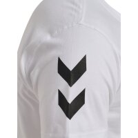 hummel GO 2.0 Chevron S/S T-Shirt Herren - white