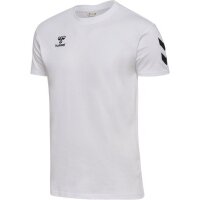 hummel GO 2.0 Chevron S/S T-Shirt Herren - white
