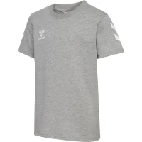 hummel GO 2.0 Chevron S/S T-Shirt Kinder - grey melange