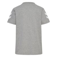hummel GO 2.0 Chevron S/S T-Shirt Kinder - grey melange