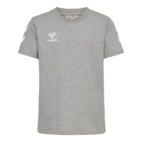 hummel GO 2.0 Chevron S/S T-Shirt Kinder - grey melange
