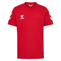 hummel GO 2.0 Chevron S/S T-Shirt Kinder - true red