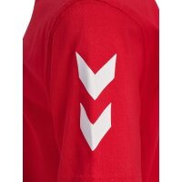 hummel GO 2.0 Chevron S/S T-Shirt Kinder - true red