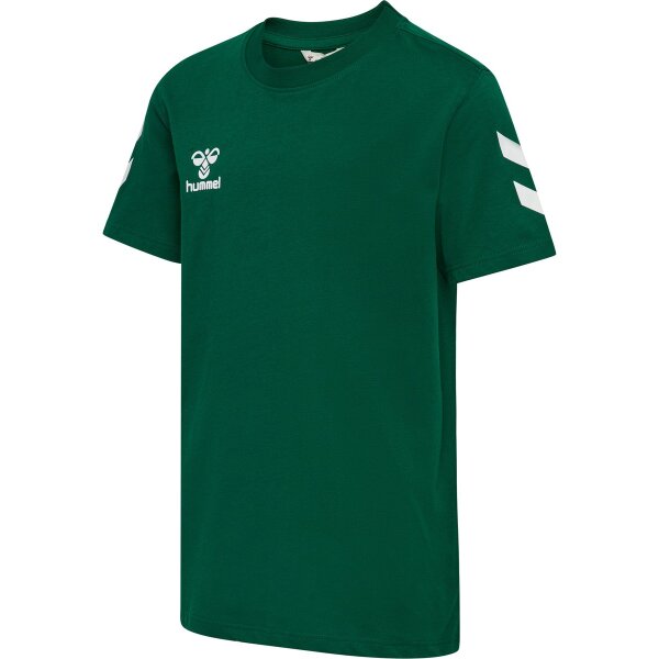 hummel GO 2.0 Chevron S/S T-Shirt Kinder - evergreen