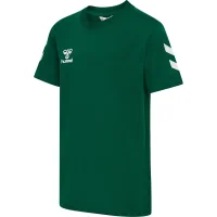hummel GO 2.0 Chevron S/S T-Shirt Kinder - evergreen