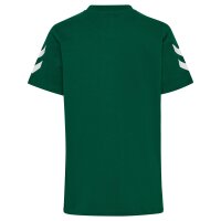 hummel GO 2.0 Chevron S/S T-Shirt Kinder - evergreen