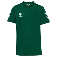 hummel GO 2.0 Chevron S/S T-Shirt Kinder - evergreen