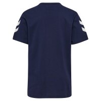 hummel GO 2.0 Chevron S/S T-Shirt Kinder - marine