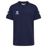 hummel GO 2.0 Chevron S/S T-Shirt Kinder - marine