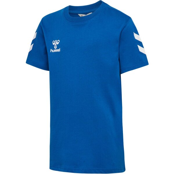 hummel GO 2.0 Chevron S/S T-Shirt Kinder - true blue