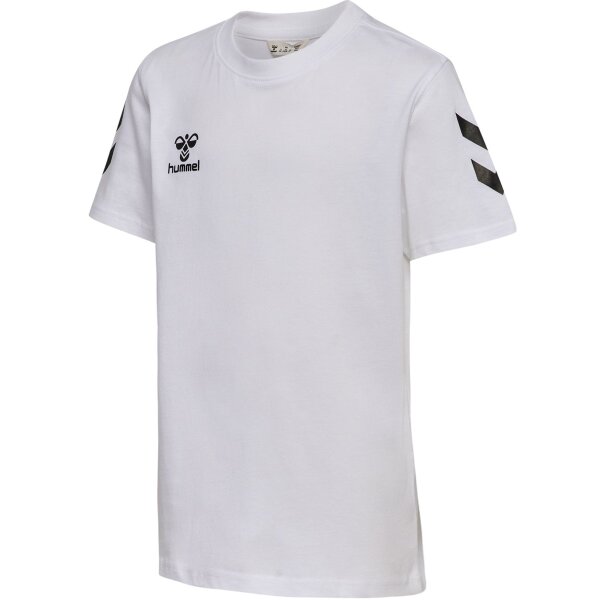hummel GO 2.0 Chevron S/S T-Shirt Kinder - white