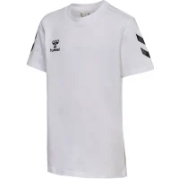 hummel GO 2.0 Chevron S/S T-Shirt Kinder - white