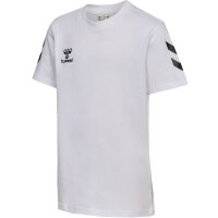 hummel GO 2.0 Chevron S/S T-Shirt Kinder - white