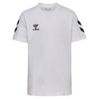 hummel GO 2.0 Chevron S/S T-Shirt Kinder - white