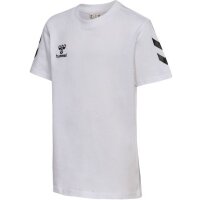 hummel GO 2.0 Chevron S/S T-Shirt Kinder - white