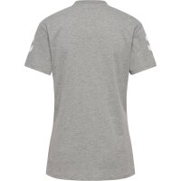 hummel GO 2.0 Chevron S/S T-Shirt Damen - grey melange