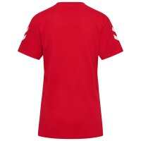 hummel GO 2.0 Chevron S/S T-Shirt Damen - true red