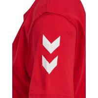 hummel GO 2.0 Chevron S/S T-Shirt Damen - true red