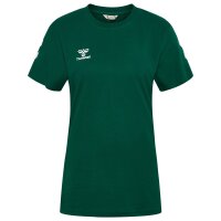 hummel GO 2.0 Chevron S/S T-Shirt Damen - evergreen