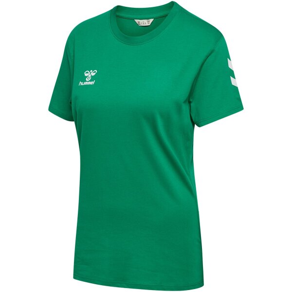 hummel GO 2.0 Chevron S/S T-Shirt Damen - jelly bean
