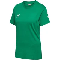 hummel GO 2.0 Chevron S/S T-Shirt Damen - jelly bean