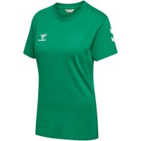 hummel GO 2.0 Chevron S/S T-Shirt Damen - jelly bean