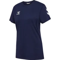 hummel GO 2.0 Chevron S/S T-Shirt Damen - marine
