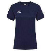 hummel GO 2.0 Chevron S/S T-Shirt Damen - marine