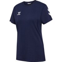 hummel GO 2.0 Chevron S/S T-Shirt Damen - marine