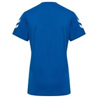 hummel GO 2.0 Chevron S/S T-Shirt Damen - true blue