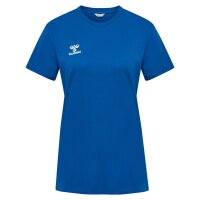 hummel GO 2.0 Chevron S/S T-Shirt Damen - true blue