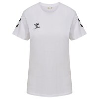 hummel GO 2.0 Chevron S/S T-Shirt Damen - white