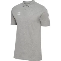 hummel GO 2.0 Chevron Polo Herren - grey melange