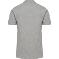 hummel GO 2.0 Chevron Polo Herren - grey melange