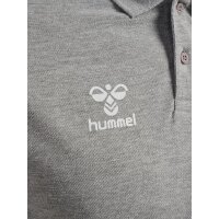 hummel GO 2.0 Chevron Polo Herren - grey melange