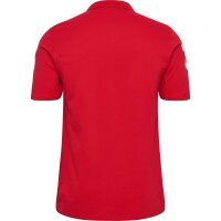 hummel GO 2.0 Chevron Polo Herren - true red