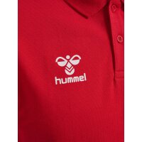 hummel GO 2.0 Chevron Polo Herren - true red