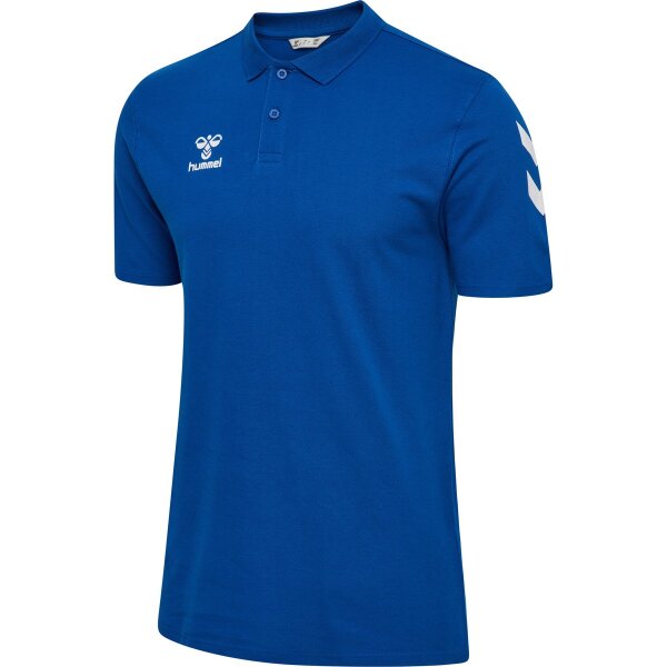 hummel GO 2.0 Chevron Polo Herren - true blue