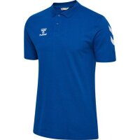 hummel GO 2.0 Chevron Polo Herren - true blue