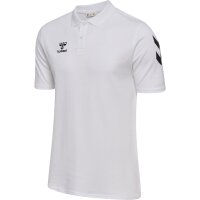 hummel GO 2.0 Chevron Polo Herren - white